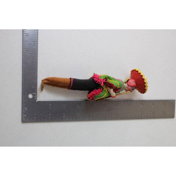 Vintage Mexican Doll Serape Souvenir Tourist 91461 - Picture 4 of 7
